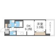 Alivis浪速東SoL TERRACEの間取り画像