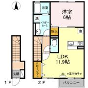 フォンティーヌOZ Ⅱの間取り画像