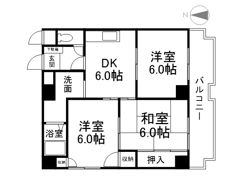 日の出ビルの間取り画像