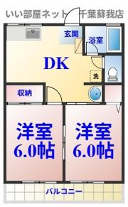 ソファレKⅡの間取り画像