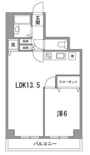 セブンハイツ芝の間取り画像