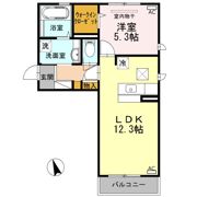 Forest ValleyⅢ C棟の間取り画像