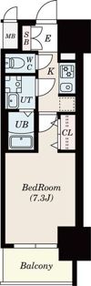 S-RESIDENCE池下駅前の間取り画像