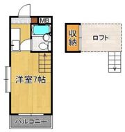シャルム千代ケ崎の間取り画像