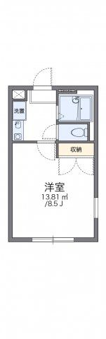 レオパレス昭和の間取り画像