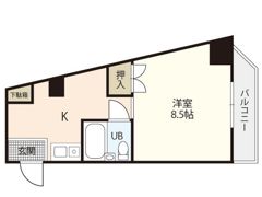 山市ビルの間取り画像