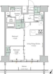 ONE ROOF RESIDENCE TAMACHIの間取り画像