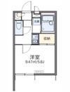 レオパレスきのした荘の間取り画像