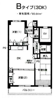 ベルストーン 本牧の間取り画像