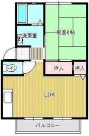 サンビレッジ弐番街C棟の間取り画像