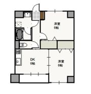 ウッドコート医大南の間取り画像