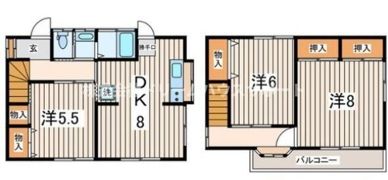 坂本町5丁目戸建の間取り画像