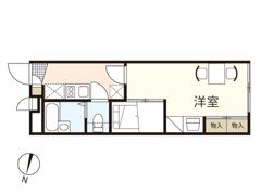 レオパレスTakiの間取り画像