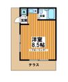 アパートメントアルの間取り画像