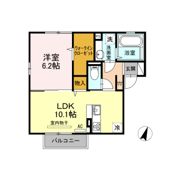 パークサイドhinataの間取り画像