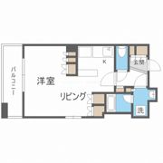 アパートメンツ江坂の間取り画像