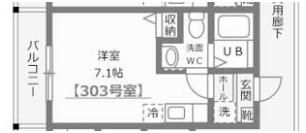 メリディアン杉田の間取り画像