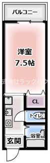 サンライズ柴田Ⅱの間取り画像