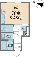 ブランシェの間取り画像