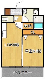 メゾンドポラリスの間取り画像