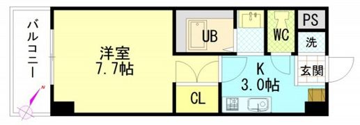 リバーサイド夢園の間取り画像