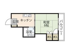竹原ビルの間取り画像