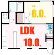 コーポ木村Bの間取り画像
