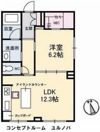 ピン・ルージュの間取り画像