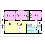 アルトフルスMの間取り画像