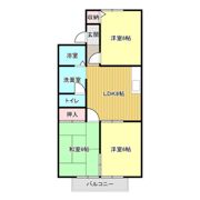 ブラン・ニュー白山の間取り画像