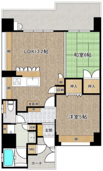 間取図