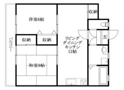 サンハイツ宮前の間取り画像