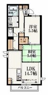 BORIKI鶴瀬の間取り画像