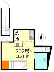 プリームス品川の間取り画像