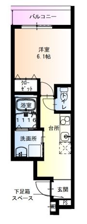 フジパレス東三国Ⅵ番館の間取り画像