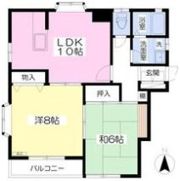リバーサイドⅡAの間取り画像