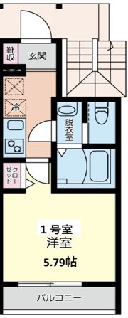 パークテラス新川崎の間取り画像