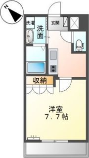 FLOWER－TORNADOの間取り画像