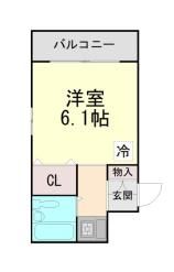 ダイドーメゾン青木の間取り画像