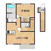 朝日レジデンス荒川本郷Bの間取り画像