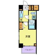 スカイコート川崎西口の間取り画像