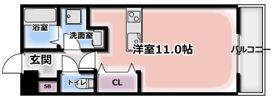 ティアラコート東香里の間取り画像