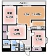 GLANZ三ツ島の間取り画像