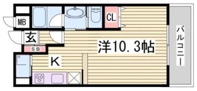 アーバネックス神戸駅前の間取り画像