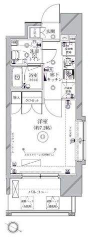 クレイシア新大塚の間取り画像
