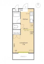 サンパレスイノウエの間取り画像