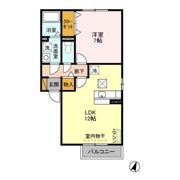 グランドゥール高林 A・Bの間取り画像