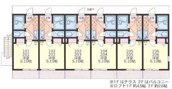 ルチェンテSの間取り画像