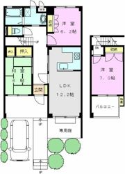 あさかヴィレッジ スクエア棟の間取り画像