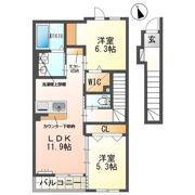 カトレアの間取り画像